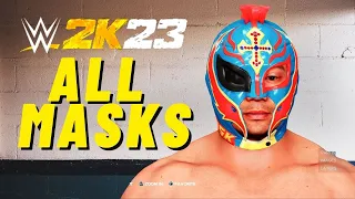 WWE 2K23 - All Masks