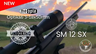 Unboxing Steyr SM12 SX - Meopta Optika6 3-18x50mm