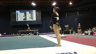 Lexie Priessman -- Floor Exercise -- 2012 U.S. Secret Classic