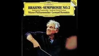 Leonard Bernstein, Brahms Symphony No.2 in D major Op.73