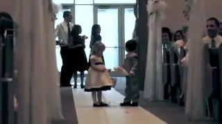 EVAN THE RING BEARER AND LIA THE FLOWER GIRL FIGHT