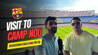 Spain 🇪🇸 second day | FC Barcelona Stadium 💙❤️ & Museum Tour | Camp Nou | Episode 2