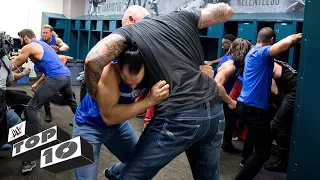 Wildest locker room brawls: WWE Top 10, March 19, 2018