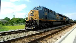 Emergency, Emergency!! CSX Q410 In Emergency Train Separate In Busy Downtown Fayetteville,NC