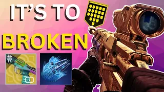 This Stasis Titan Build IS BROKEN - Destiny 2 Season Of The Wish