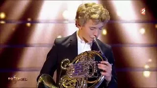 Florian joue "Czardas" de Monti, au cor