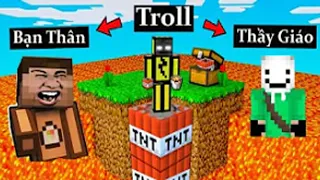 Anh Đen Xì Xì Và Vua Lợn Troll Thầy Giáo Phải Khóc Thét Trong Minecraft - Siêu Hài Hước 🤣