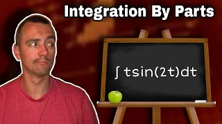 Integral of t sin(2t) dt - The easy way to apply Integration by Parts | Jake's Math Lessons