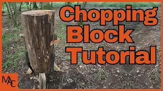 How to Make an Axe Block for Spoon Carving