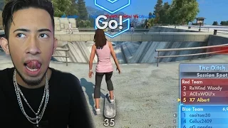 Skate 3 Xbox One: PLAYING WITH FANS! | X7 Albert