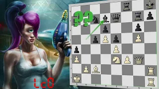 Грубейший просчёт Leela Chess Zero ♟ Староиндийская защита. Вариант Земиша