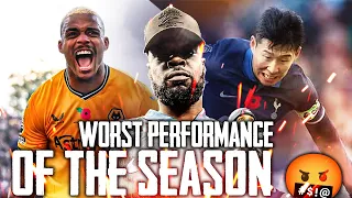 WORST PERFORMANCE OF THE SEASON 🤬 Wolves 2-1 Tottenham EXPRESSIONS REACTS