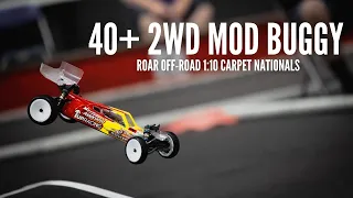 40+ 2wd Modified Buggy: ROAR Carpet Nationals