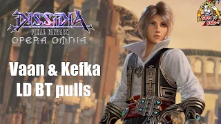 DFFOO GL - Pulls for Vaan and Kefka LD BT