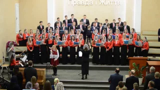 Тихой ночью в Вифлееме. Молодіжний хор ЦХВЄ м.Здолбунів, Різдво - 2017