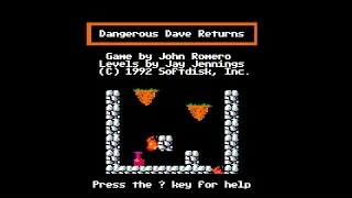 Dangerous Dave Returns (Apple II) - Wakthrough