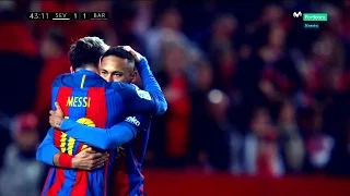 Lionel Messi vs Sevilla (Away) 16-17 HD 1080i By IramMessiTV