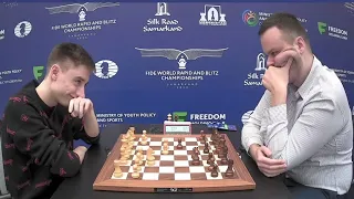 Daniil Dubov vs Alexander Indjic || FIDE World Blitz Chess Championship 2023