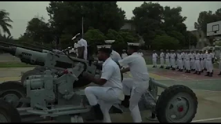 Pakistan Navy dawned with Gun Salutes & special prayers for progress & prosperity of Pakistan