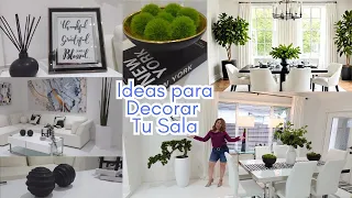 IDEAS PARA DECORAR TU SALA Y COMEDOR