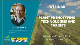 Plant phenotyping - technologies and targets