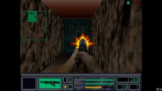 Operation Body Count (DOSBox) - Floor 01 - All Secrets - Skill 3