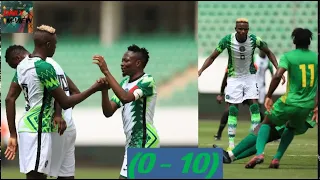 Sao Tome and Principe Vs Nigeria (0 - 10) Highlights & Goals – Africa Cup of Nation Qualifications