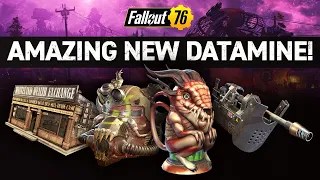 Fallout 76 | NEW SEASON 16 DATAMINE & FUTURE ATOMIC SHOP ITEMS!