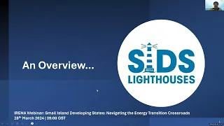 Small Island Developing States (SIDS) Navigating the Energy Transition Crossroads