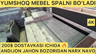 SPALNI BO’LADIGAN YUMSHOQ MEBEL NARXLARI ANDIJON JAHON BOZORIDAN 1-QO’L USTADAN.