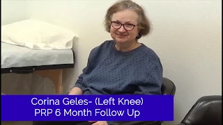 Left Knee, Platelet Rich Plasma Procedure (PRP)-Texas Interventional Testimonial- Regenexx Affiliate