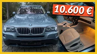 De la Corolla la BMW X3 în 6 cilindri