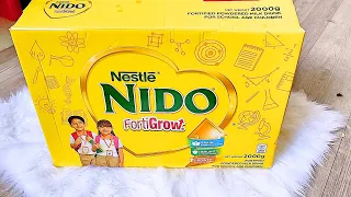 NIDO FORTIGROW A FORTIFIED POWDERED MILK WITH DHA