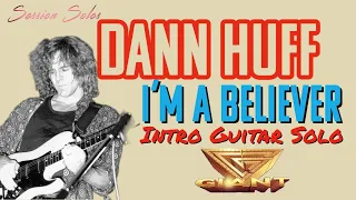 Dann Huff Guitar Solo (Intro) / Video Demo - I'm A Believer by Giant