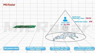 Micradar-Fall alarm radar