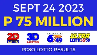 Lotto Result September 24 2023 9pm [Complete Details]