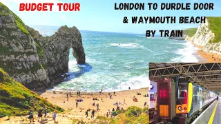 How to visit Durdle Door,Lulworth Cove and Waymouth beach from London By Train || Dorset Vlog