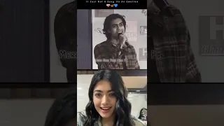 rashmika mandanna reacts #viral #shorts