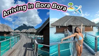 BORA BORA DAY 1! Arriving at the Four Seasons