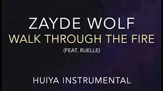 [Instrumental/karaoke] Zayde Wolf - Walk Through the Fire [+Lyrics]