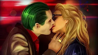 Harley Quinn and joker ~ until you come back home remix