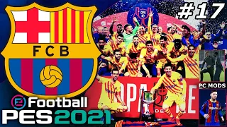 PES 2021 Barcelona Master League EP17 - COPA DEL REY FINAL🏆 & POTENTIAL LA LIGA TITLE DECIDER!
