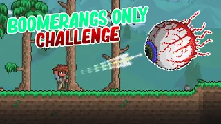 Can You Beat Terraria Using Boomerangs Only?