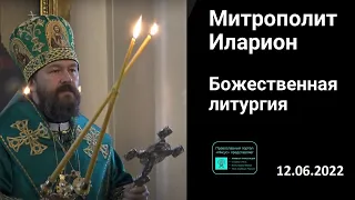 Прямая трансляция | Божественная Литургия |  День Святой Троицы | Митрополит Иларион |  12.06.2022