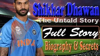 Indian Crickter Shikhar Dhawan Biography | Full Life Story