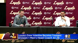 Loyola Introduces Drew Valentine As New Men's Basketball Coach