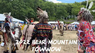 Grand Entry at the 2022 Bear Mountain Powwow