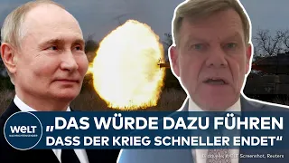UKRAINE-KRIEG: Deutsche Waffen dürfen laut NATO Russland angreifen - Auch Kanzler Scholz lenkt ein