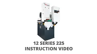 Timesavers 12 series 225 Machine operating instruction video