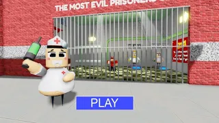 Baby Barry Prison Run | Barry has a BABY GUARD?? Roblox Obby